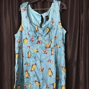 Retro Disney Belle Dress